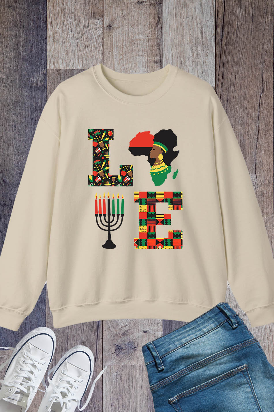 Kwanzaa Love Celebration Sweatshirt