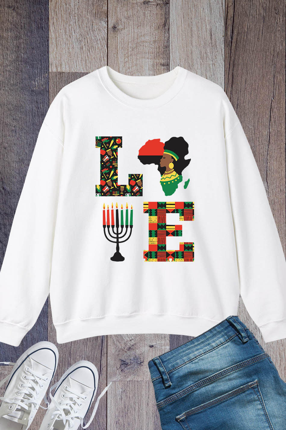 Kwanzaa Love Celebration Sweatshirt