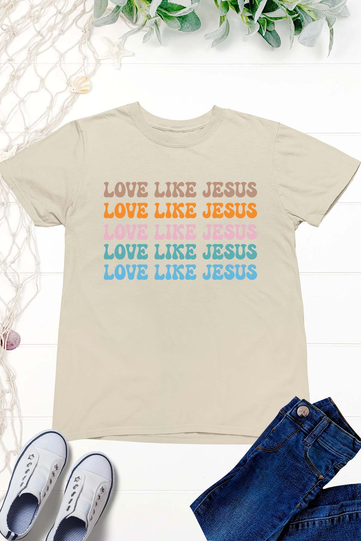 Love Like Jesus Kids T Shirt