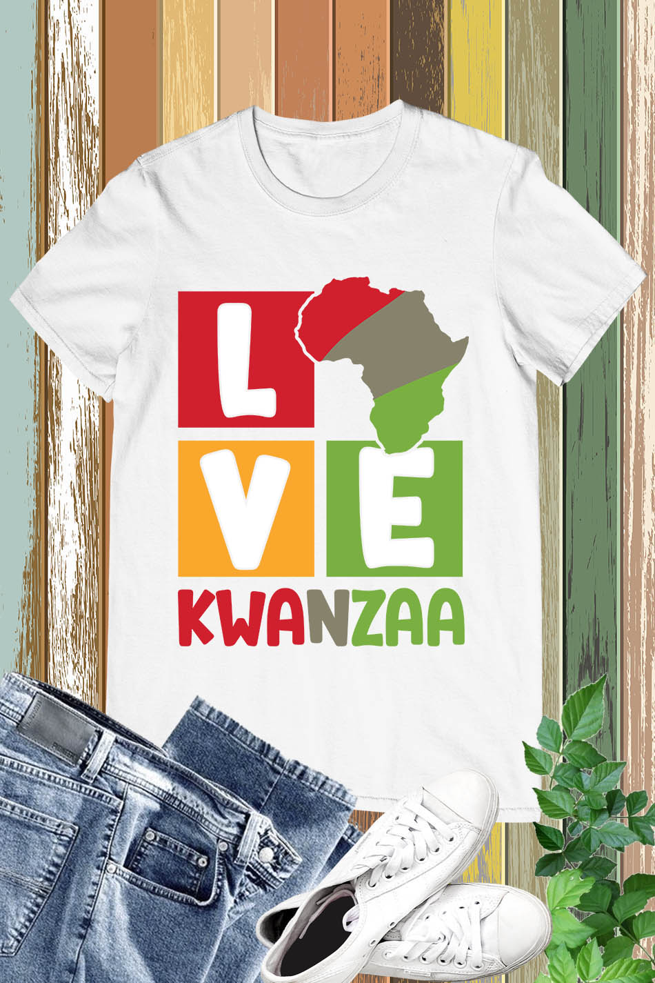 Love Kwanzaa Christmas Shirt