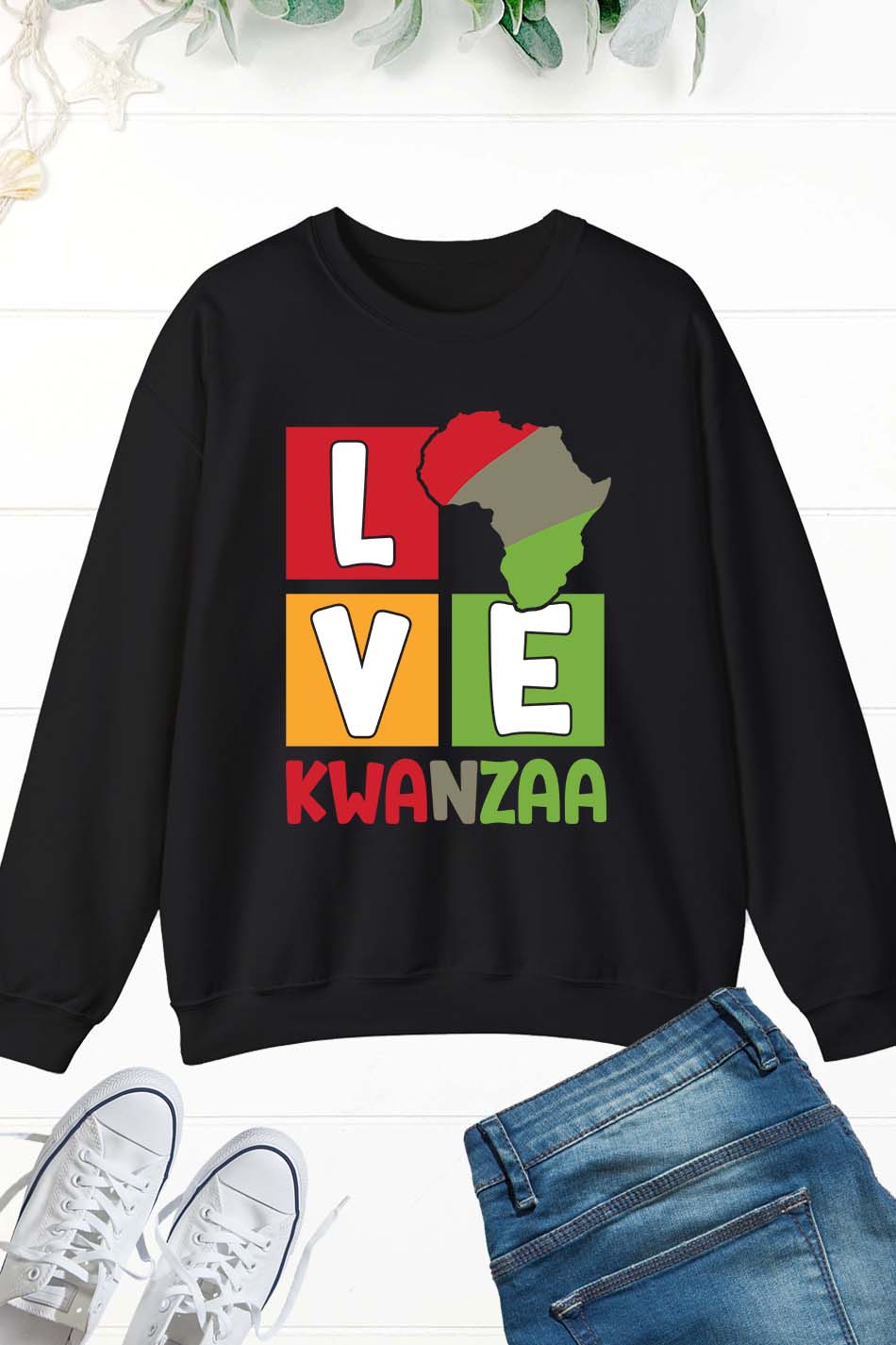 Love Kwanzaa Christmas Shirt