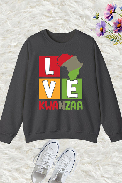 Love Kwanzaa Christmas Shirt