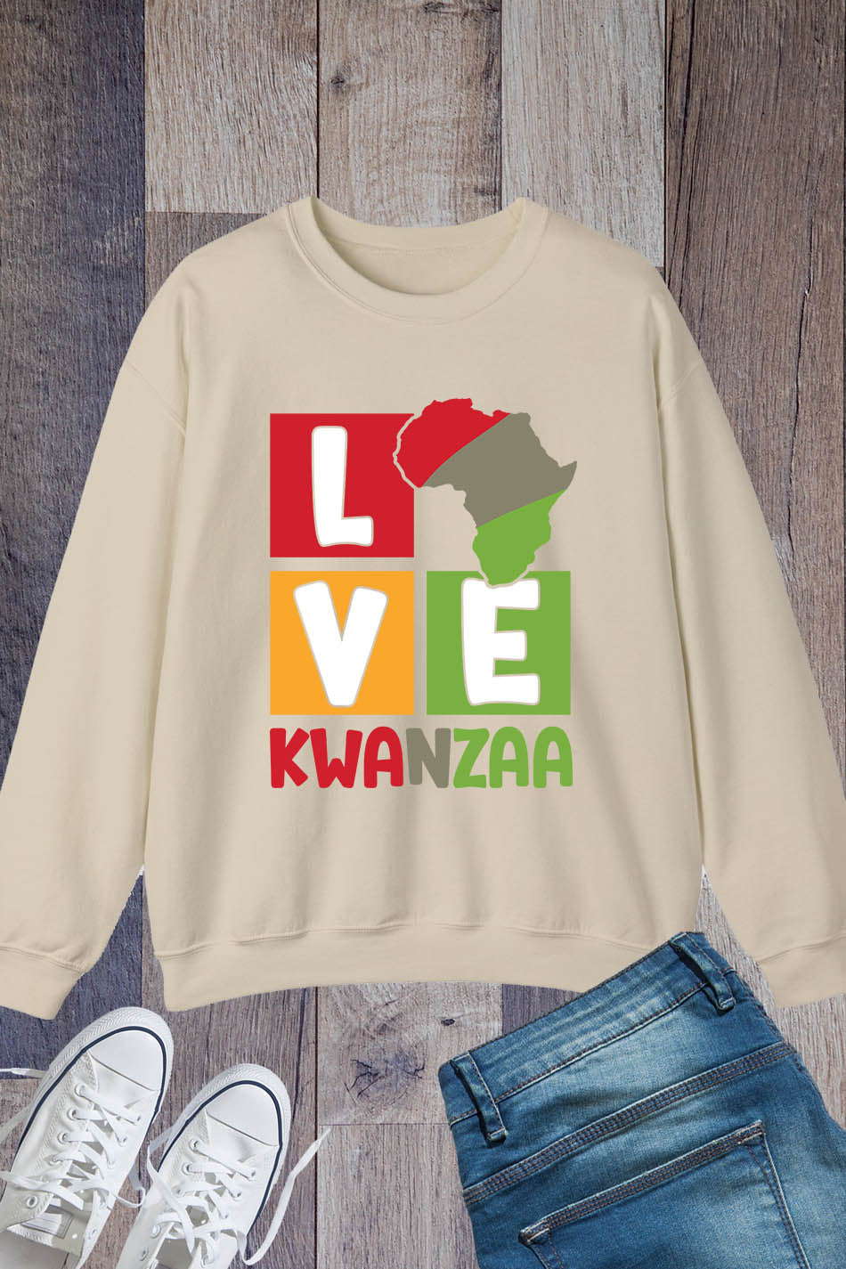 Love Kwanzaa Christmas Shirt