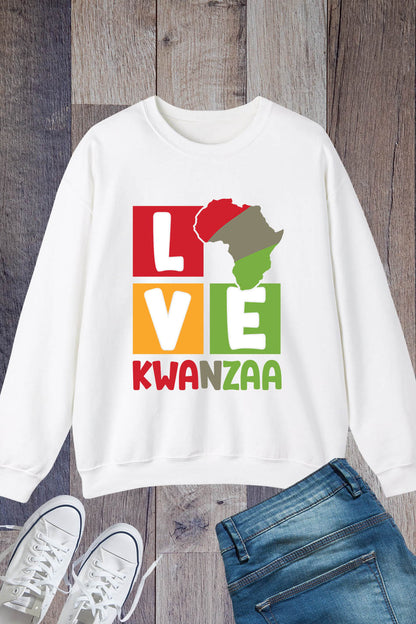 Love Kwanzaa Christmas Shirt