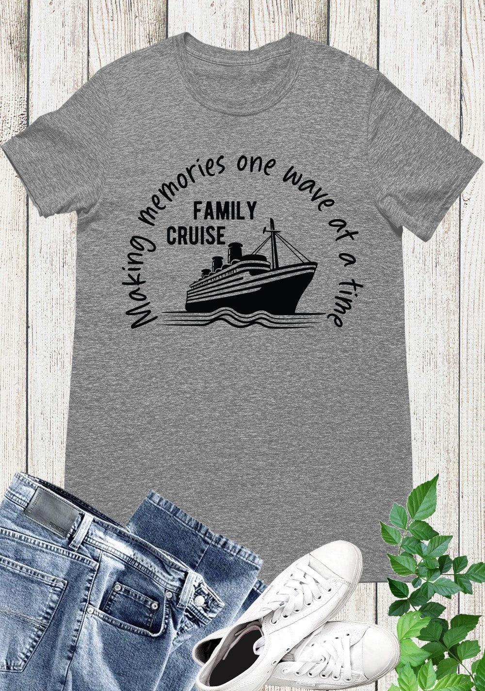 Making Memories One Wave At A Time Family Matching Cruise Shirts