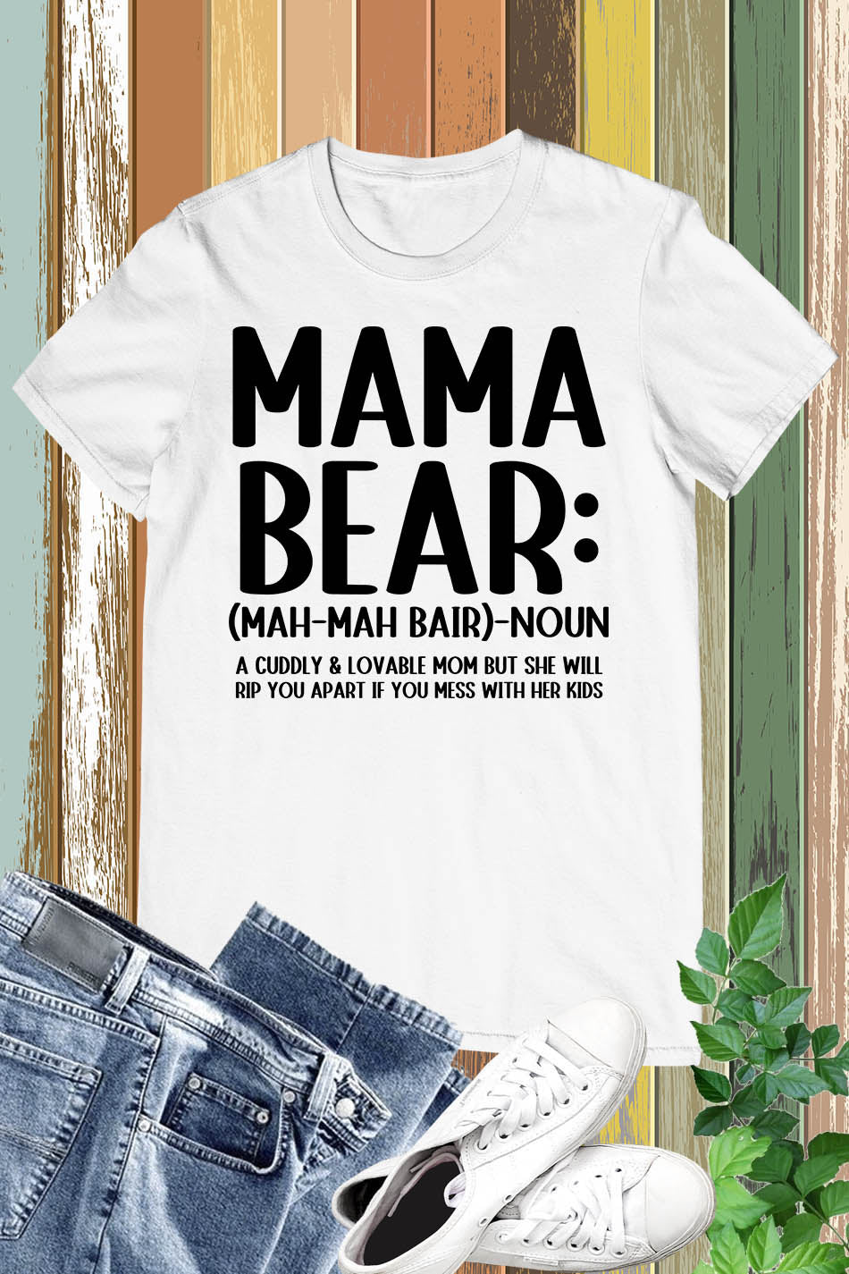 Mama Bear Definition T Shirt