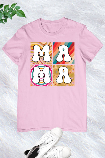 Retro Mama  T Shirts