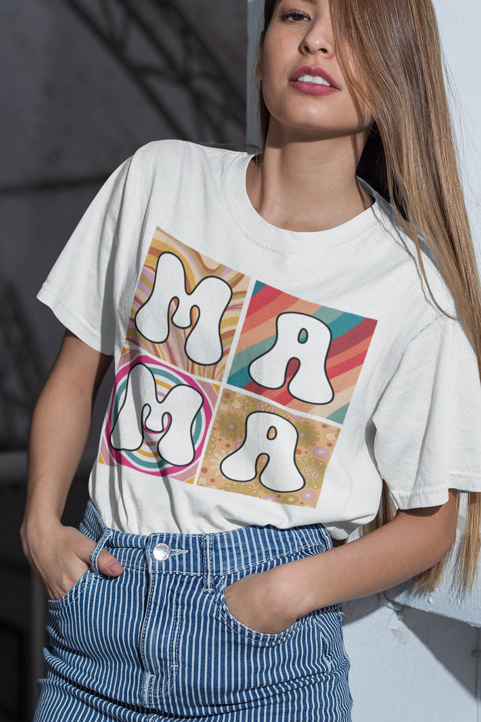 Mama Retro T Shirts