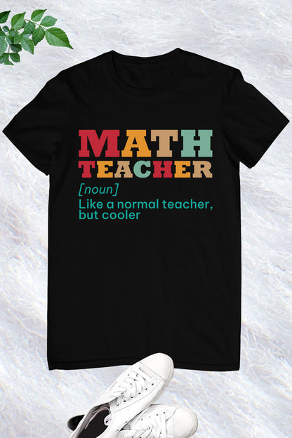 Math Teacher Tee Shirts and Cooler