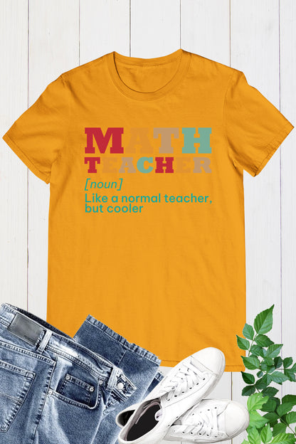 Math Teacher Tee Shirts and Cooler