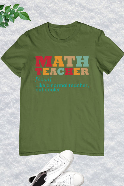 Math Teacher Tee Shirts and Cooler