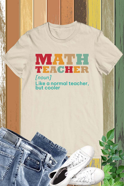 Math Teacher Tee Shirts and Cooler