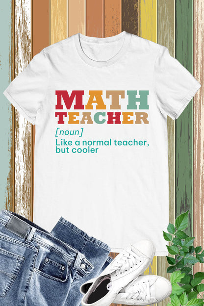 Math Teacher Tee Shirts and Cooler