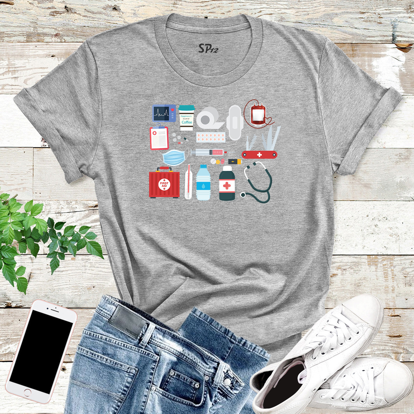 Registered Nurse Custom Nursing School Medical Nurse Life T-Shirts