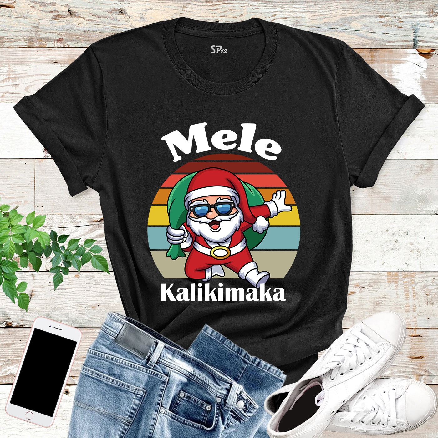 Mele Kalikimaka Hawaii Christmas T Shirt