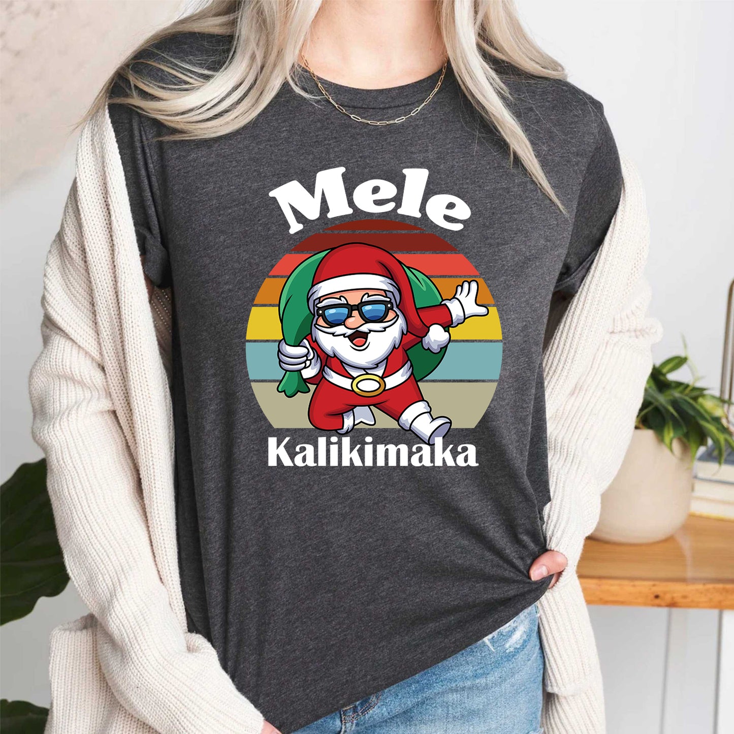 Mele Kalikimaka Hawaii Christmas T Shirt