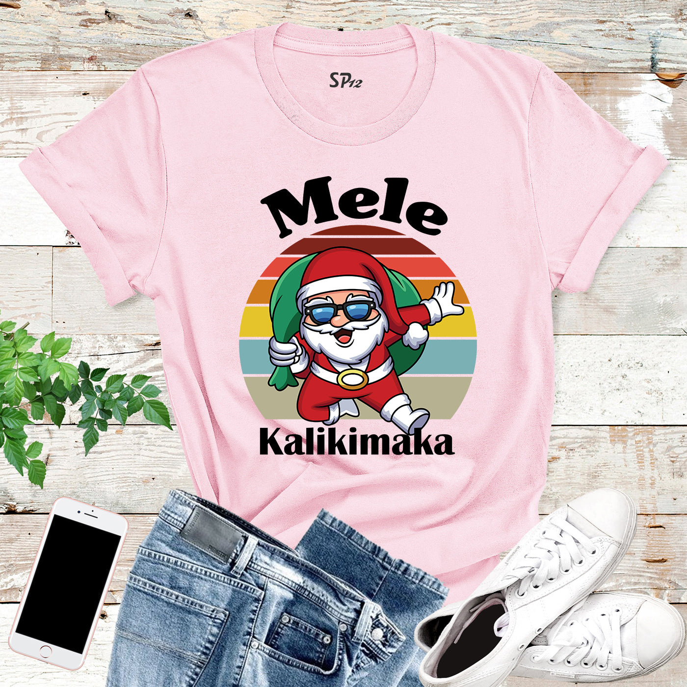 Mele Kalikimaka Hawaii Christmas T Shirt