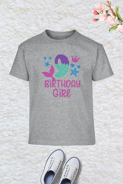 9th Birthday Mermaid Gift Tees