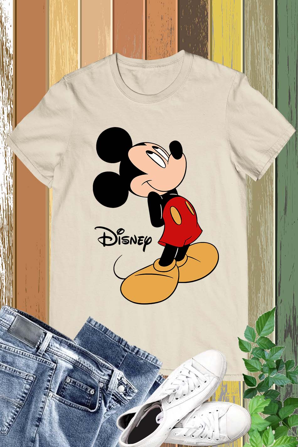 Classic Mickey Mouse Pose T Shirts