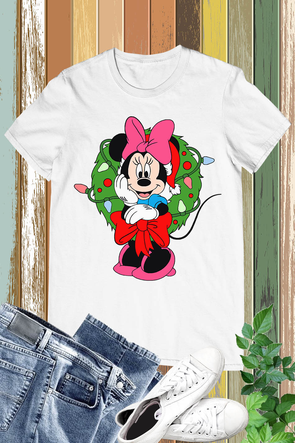 Minnie Mouse Christmas T Shirts