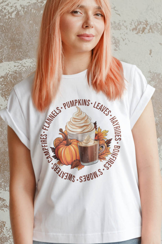 Pumpkins Bonfires Sweater Quote Fall Shirt