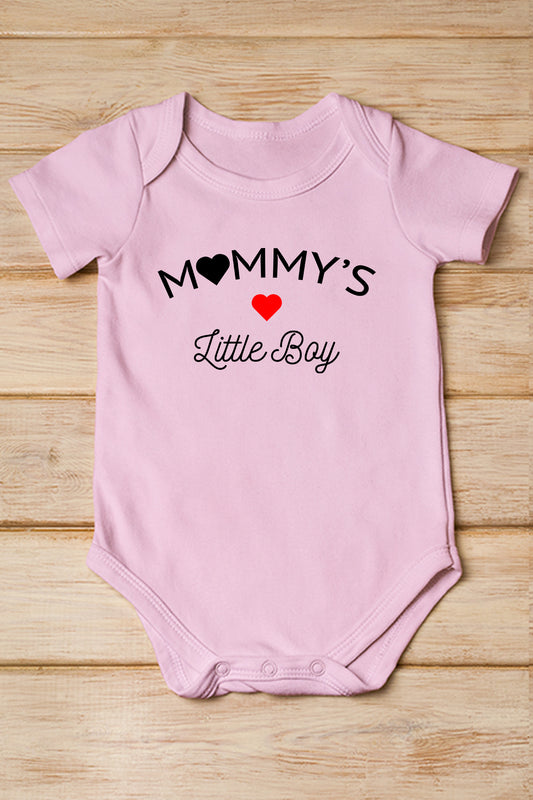 Mommy's Little Boy Baby Bodysuit