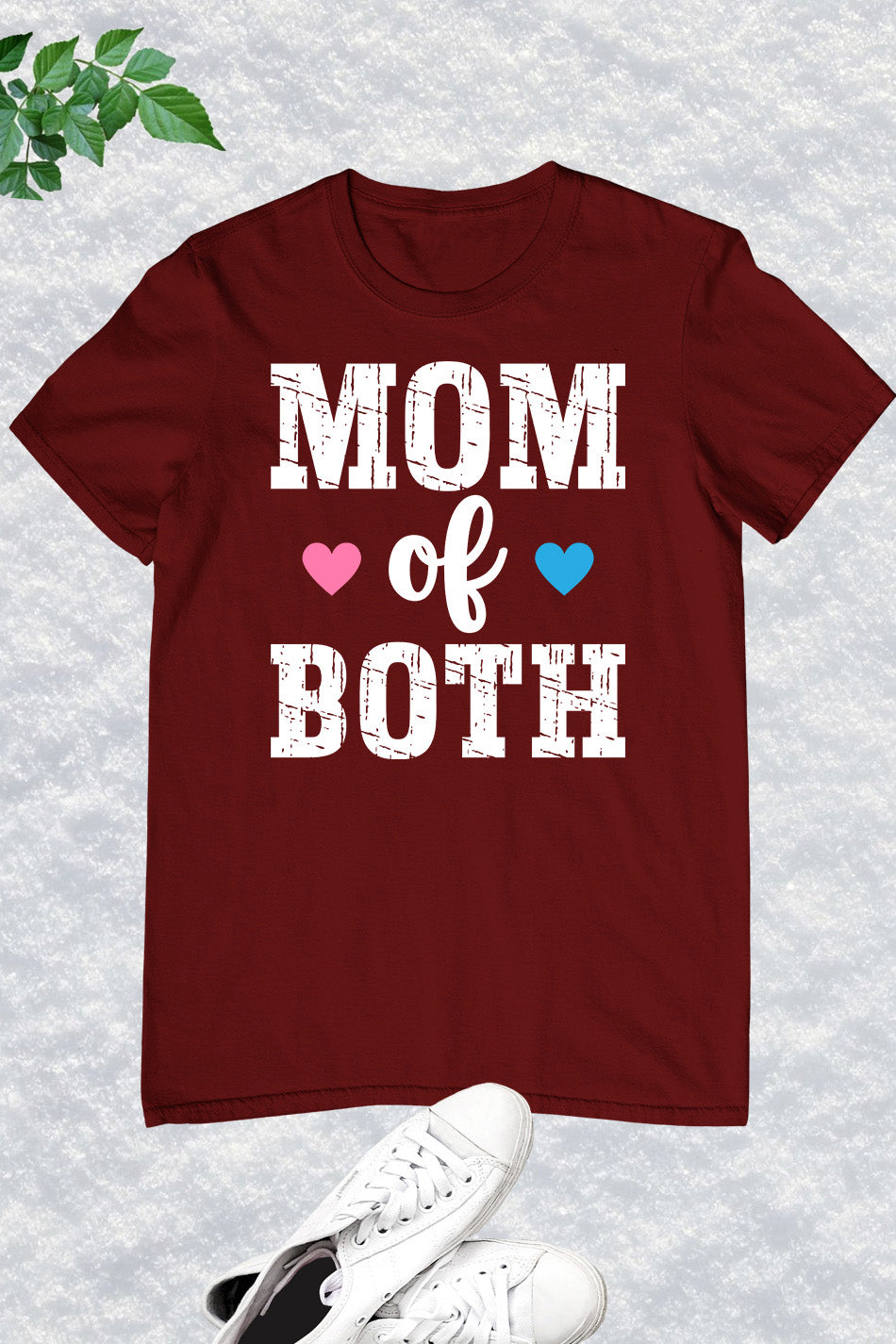 Mom of Both T Shirt