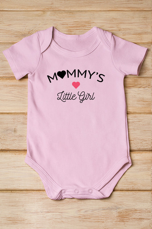 Mommy's Little Girl Baby Bodysuit