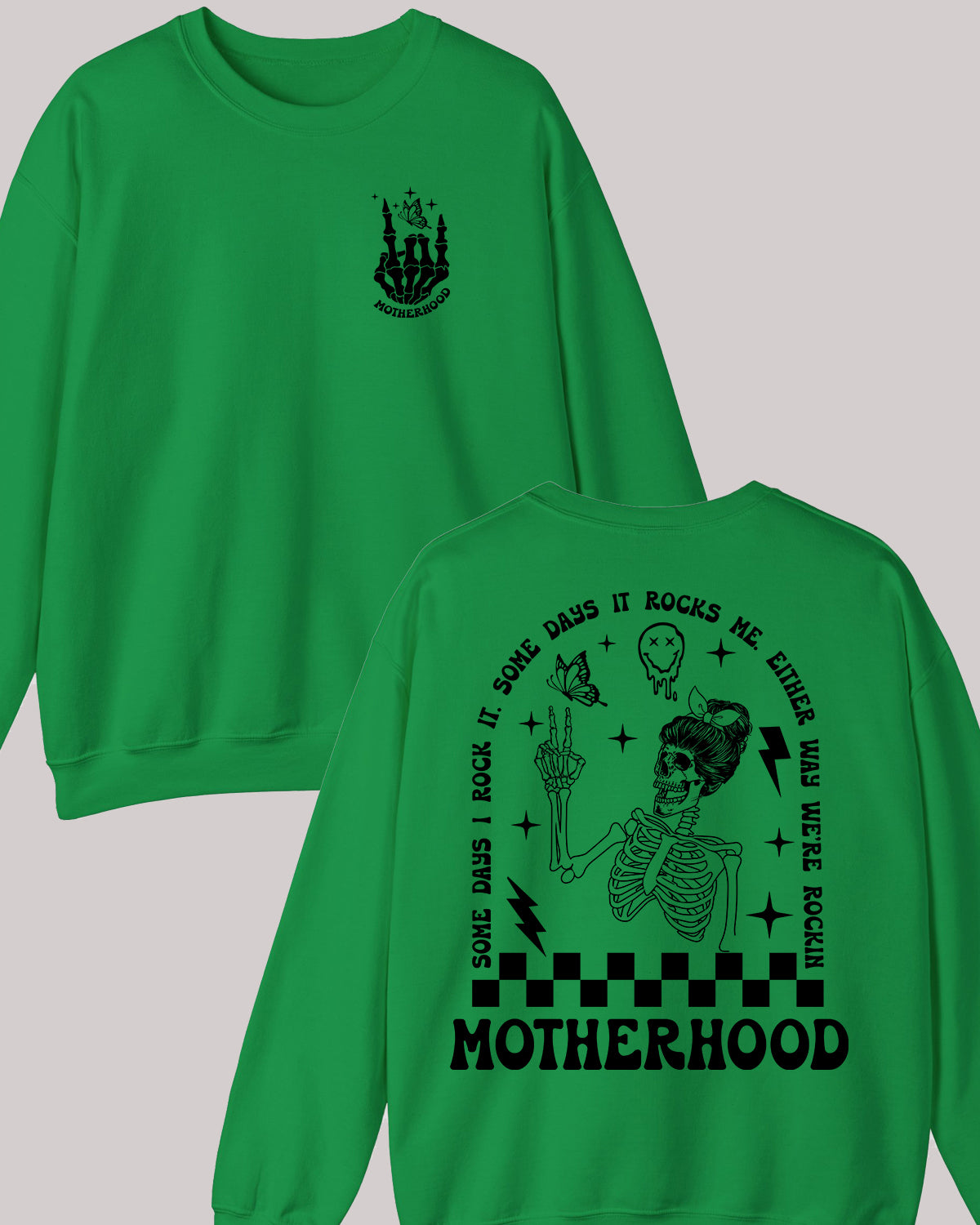 Motherhood Vintage Trendy Sweatshirts