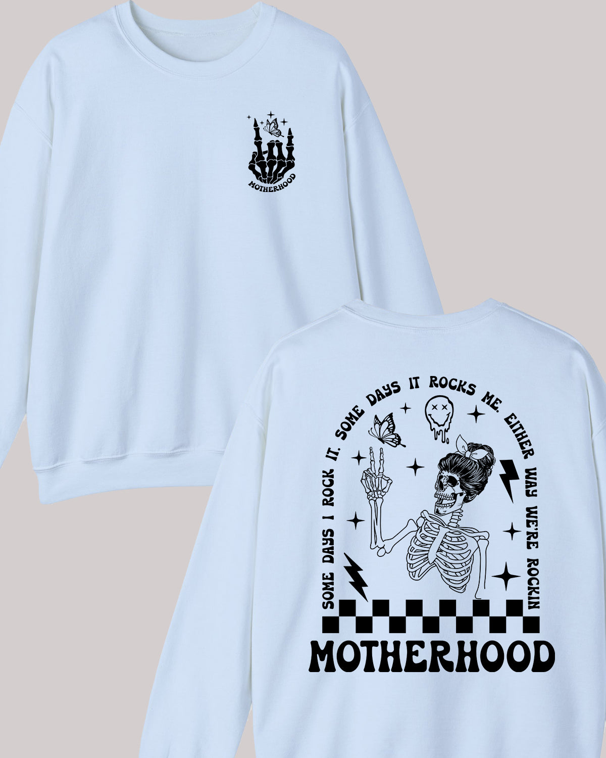 Motherhood Vintage Trendy Sweatshirts