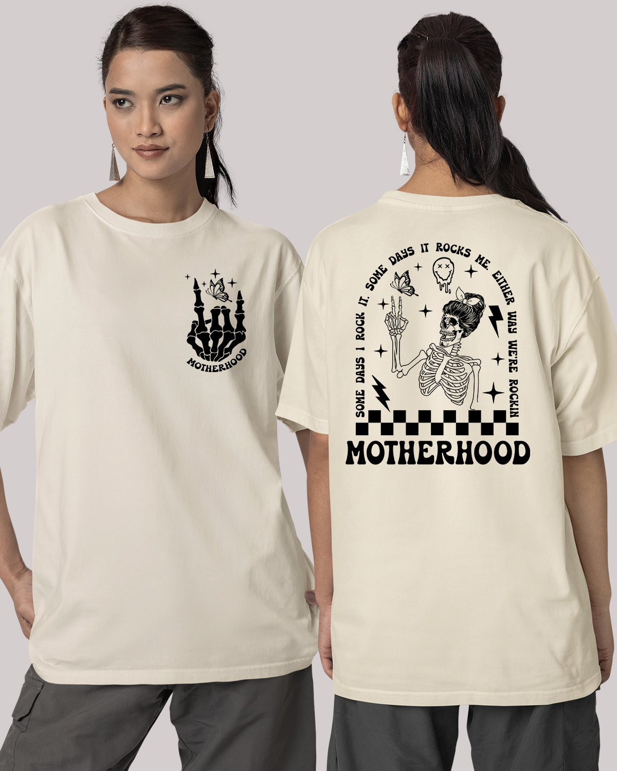 Motherhood Vintage Trendy T Shirts