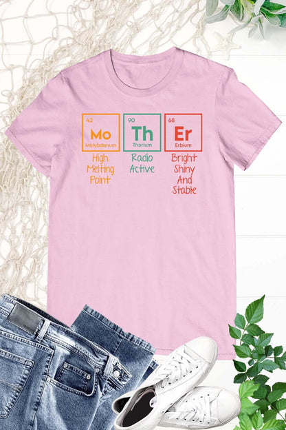 Mother Periodic Table T Shirt