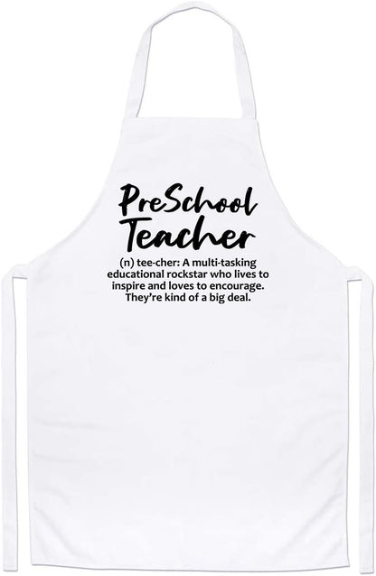 Personalized Teacher Appreciation Thank You Gift Custom Nursery Canvas Apron