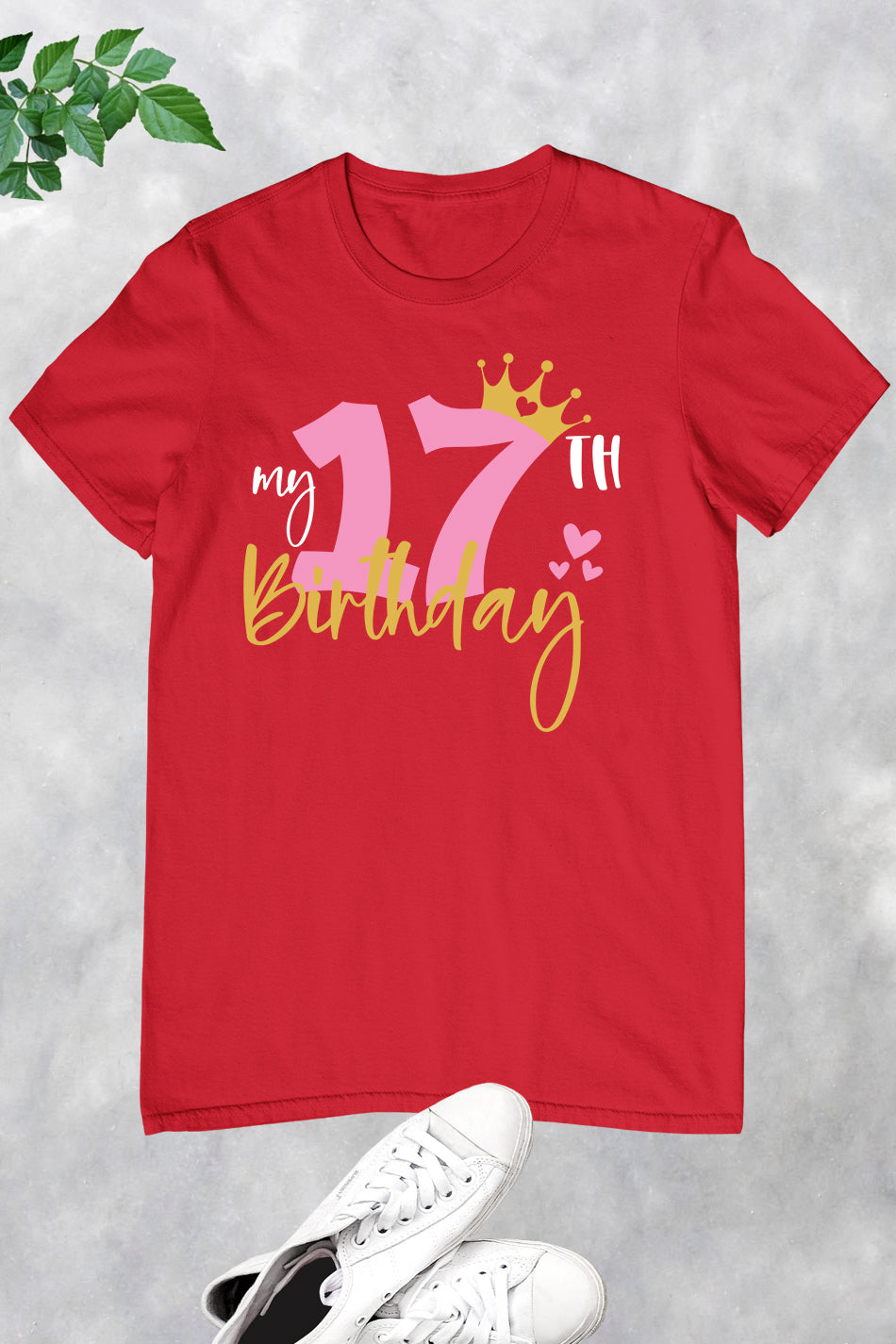 Daughters 17th Birthday Gift Tees