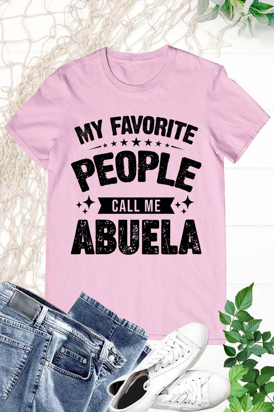 My Favorite People Call Me Abuela T shirt Gigi Tee