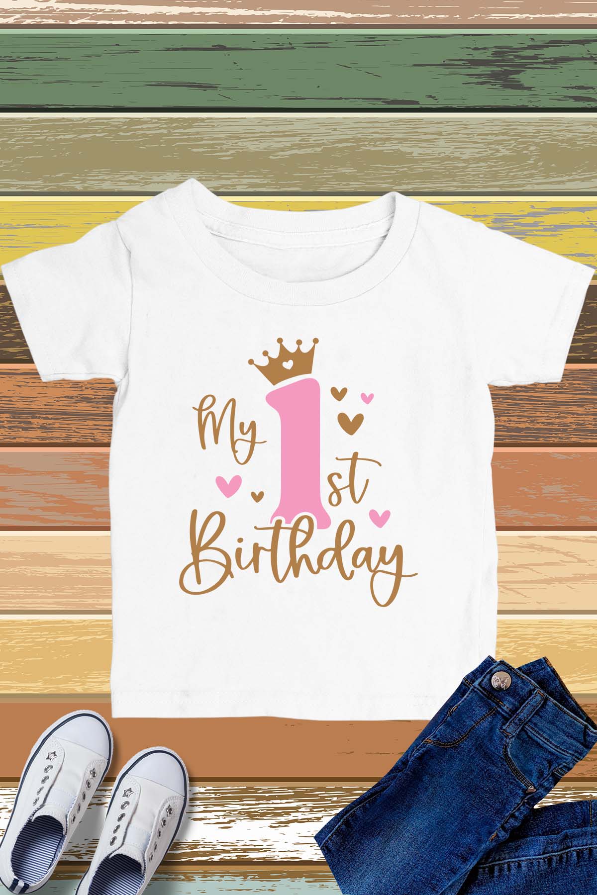 My First Birthday T Shirt