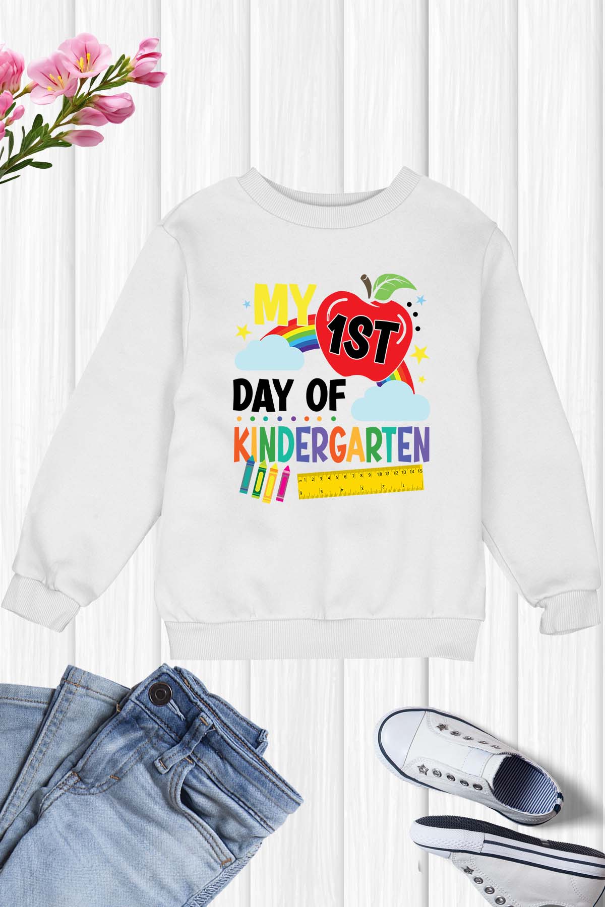 My 1st Day of Kindergarten Sweatshirt