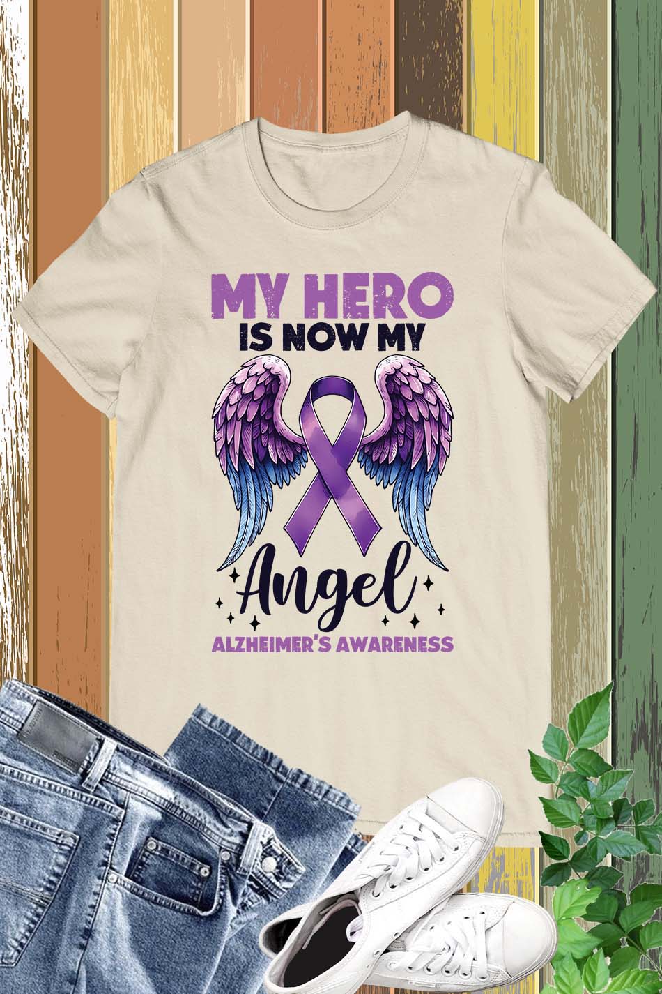 My Hero is Now My Angel T Shirts