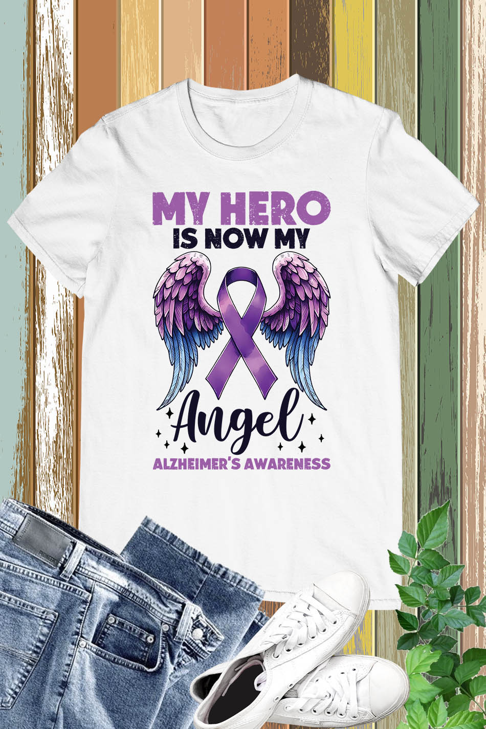 My Hero is Now My Angel T Shirts