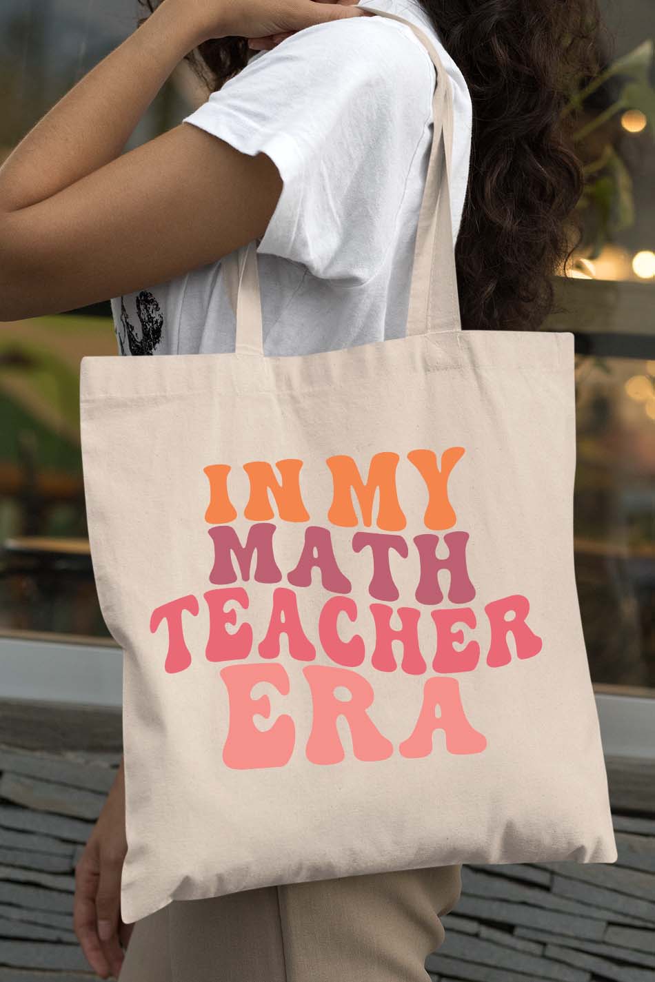 In My Math Teacher Era Tote Bag