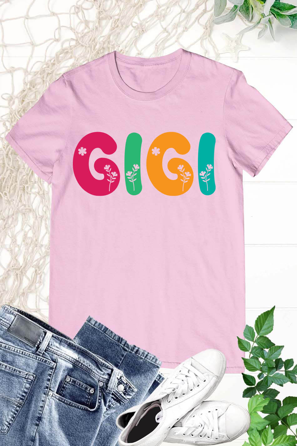 Personalized Custom Nana Floral Shirt