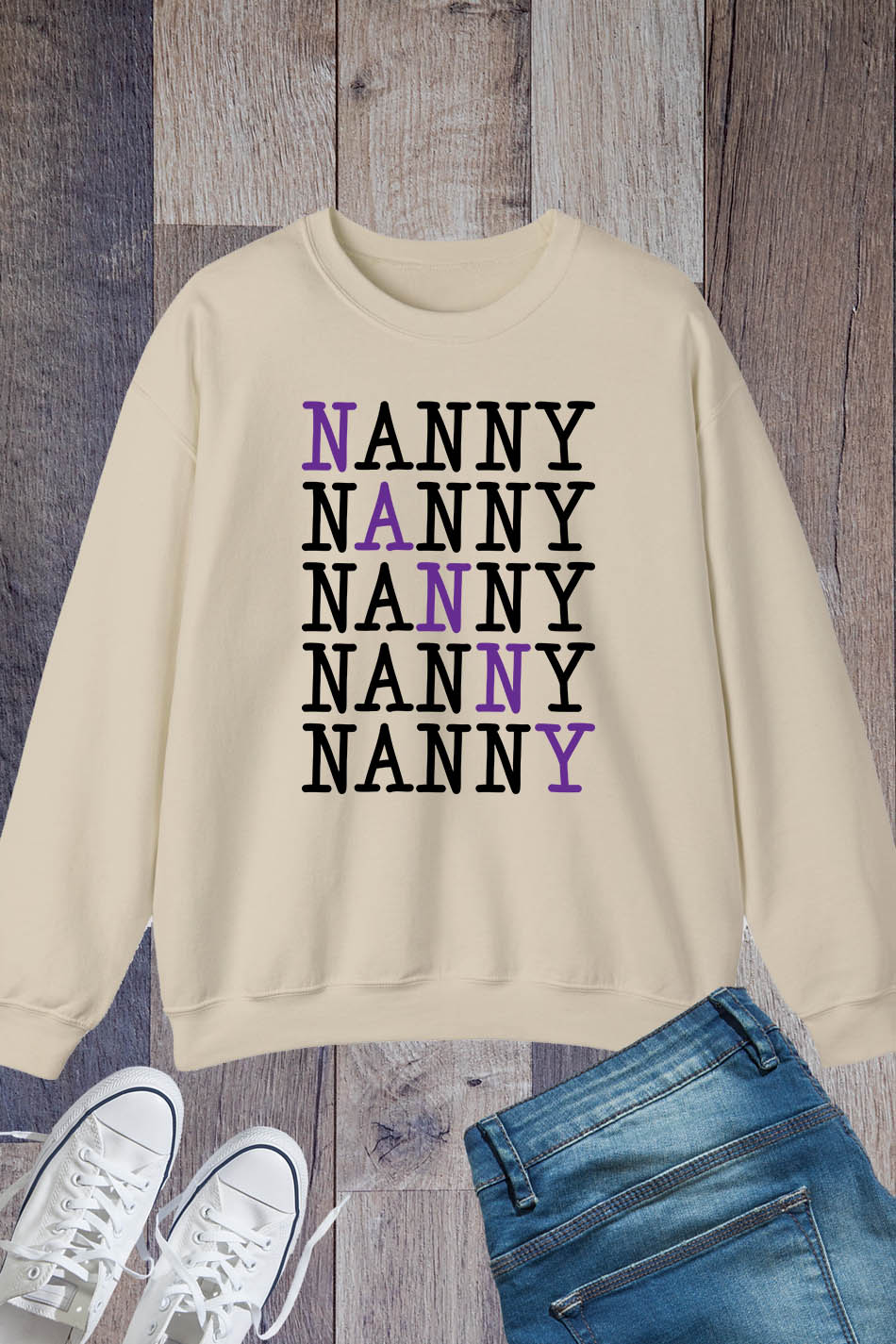 Nanny Grandmother Sweatshirt