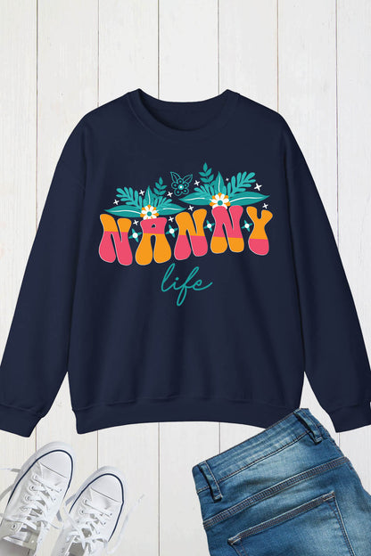 Retro Nanny Life Sweatshirt