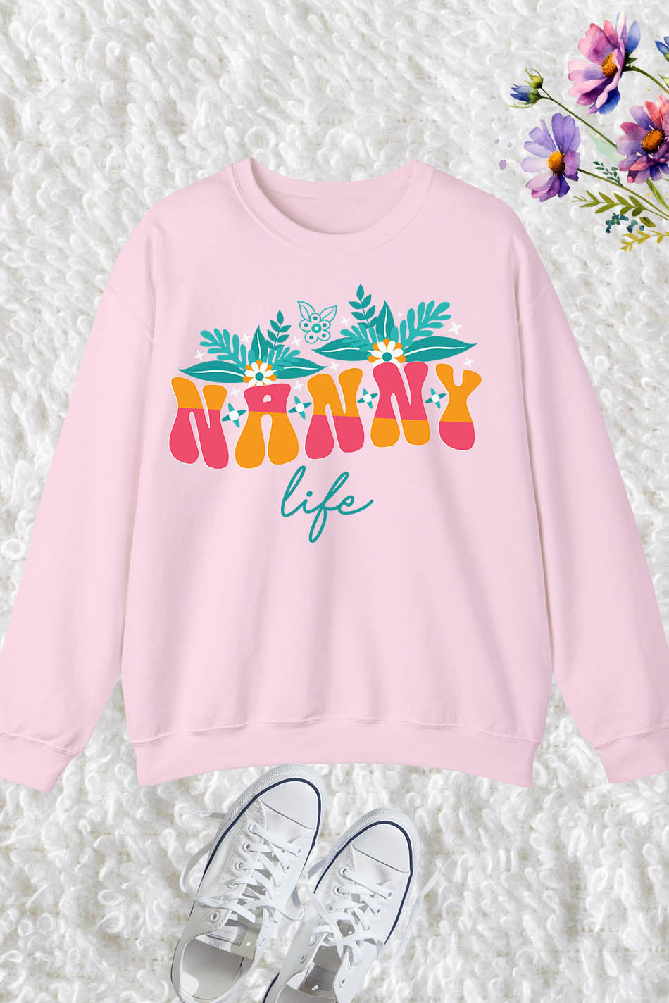 Retro Nanny Life Sweatshirt