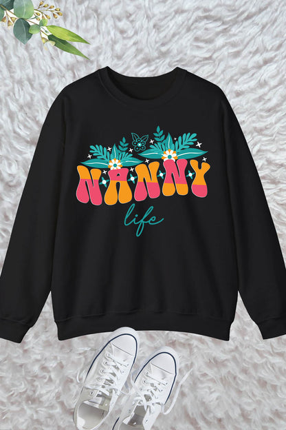 Retro Nanny Life Sweatshirt