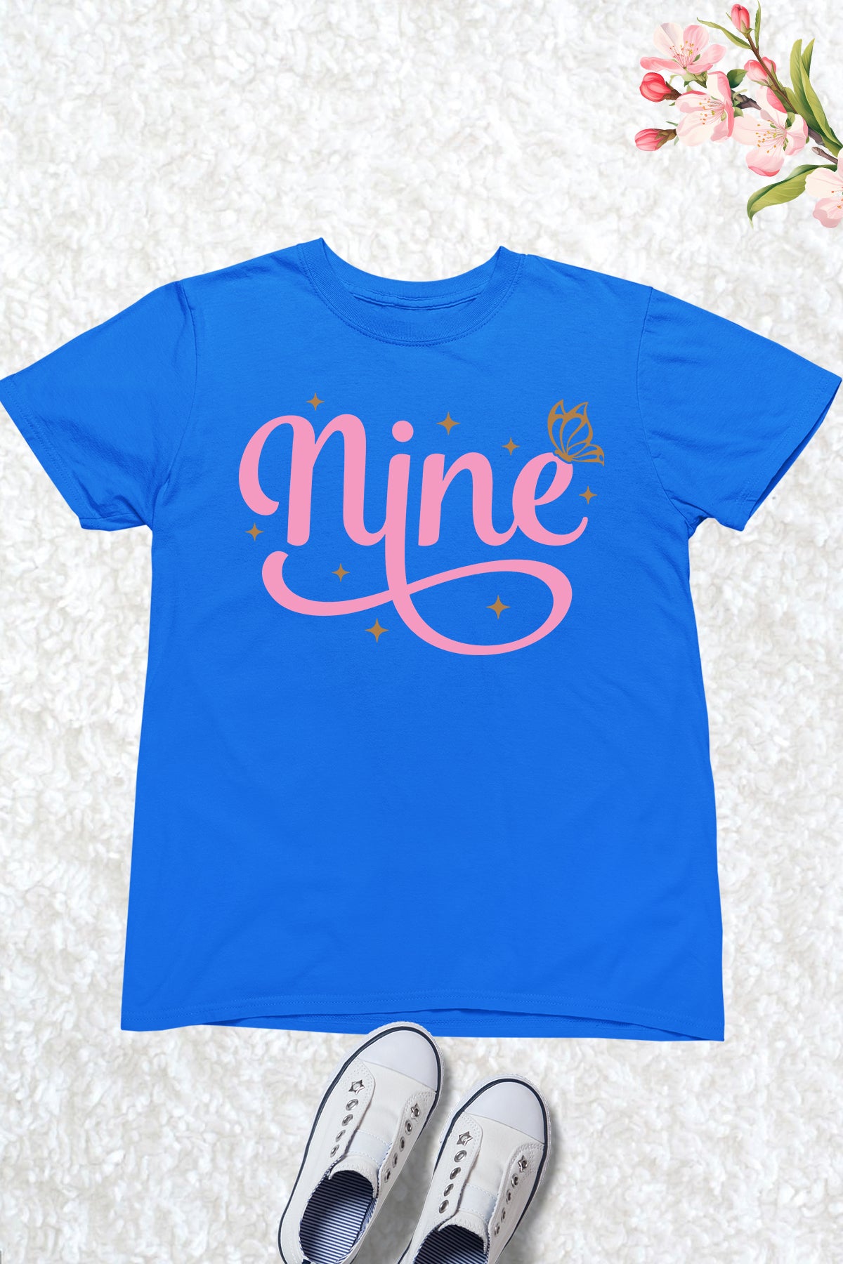 Nine Cool Trendy Birthday T Shirt