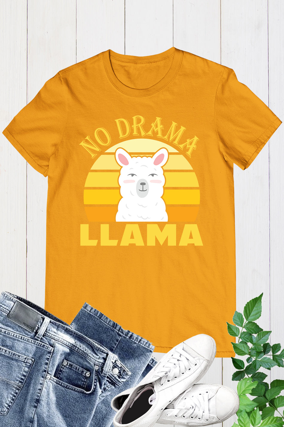 No Drama Llama Shirt