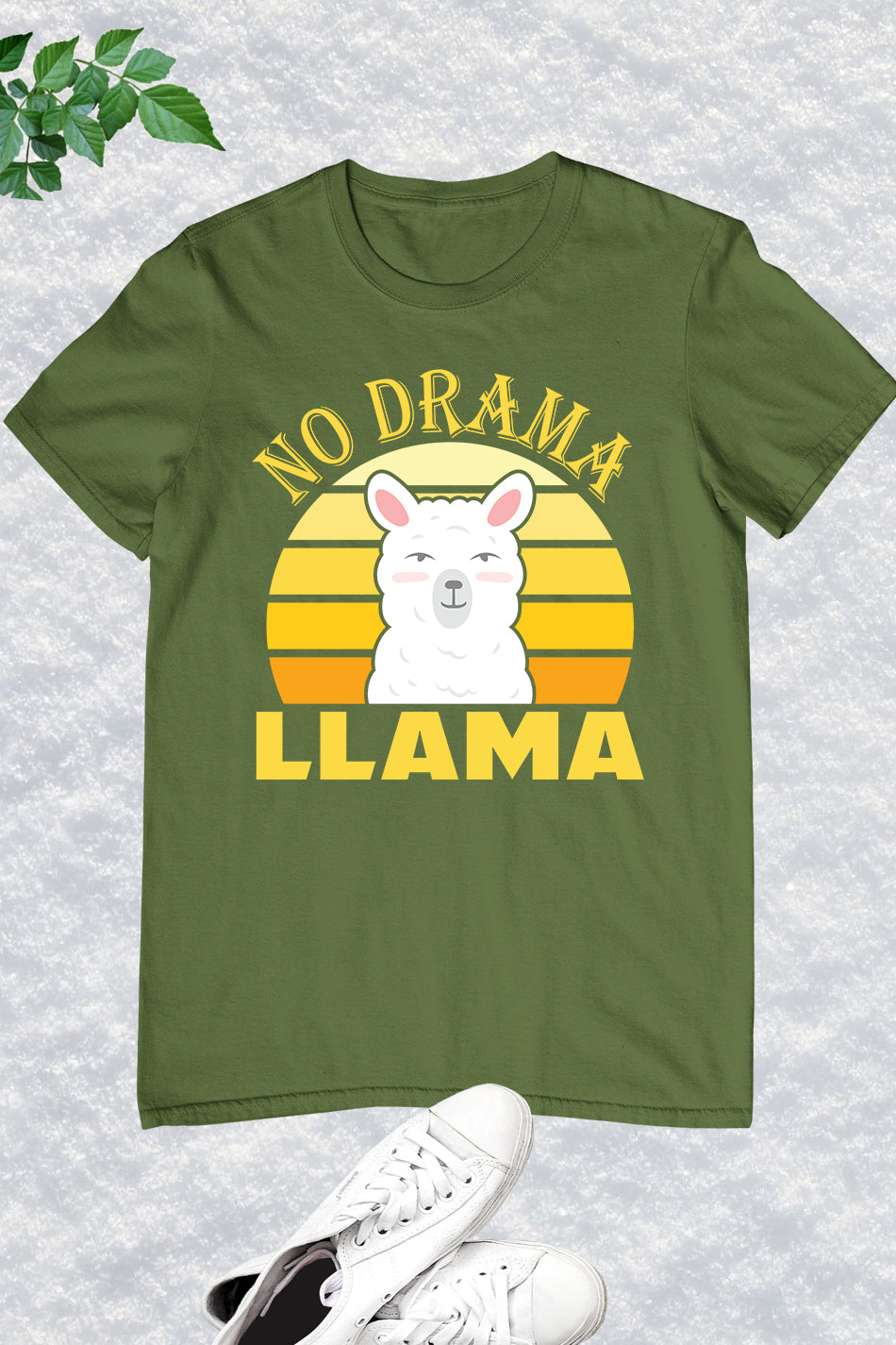 No Drama Llama Shirt