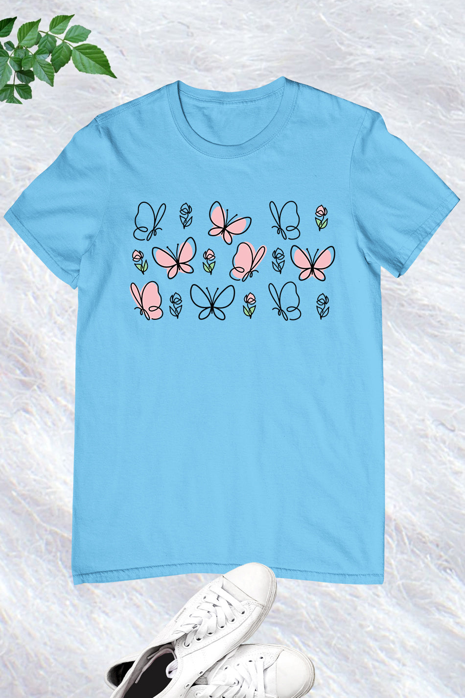 Floral Butterfly Shirt