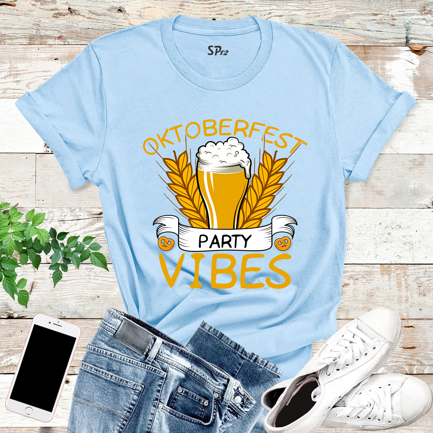 Oktoberfest Party Vibes T Shirt